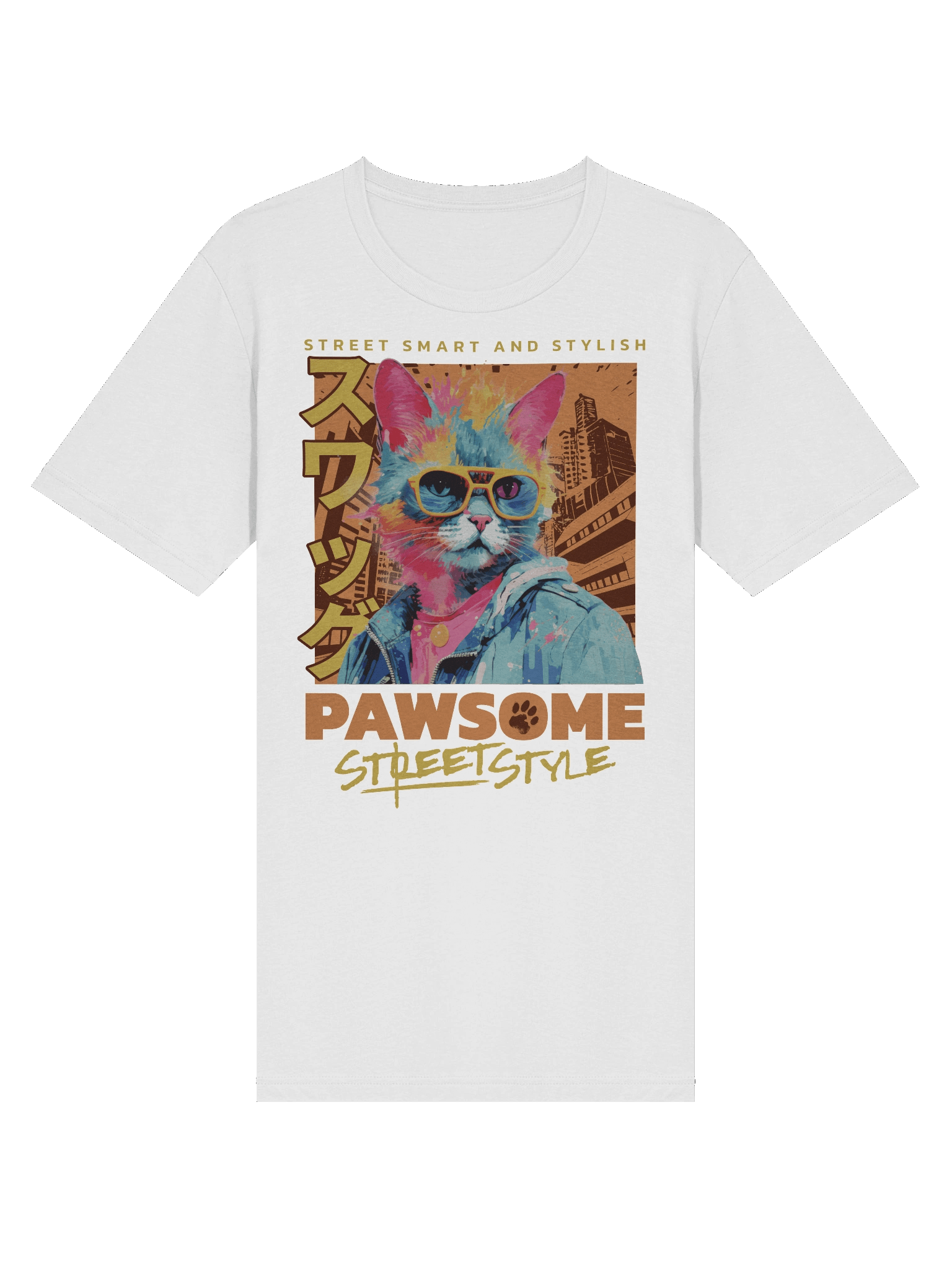 Pawsome Street Style | Unisex Tri-Blend-T-Shirt Bella + Canvas product image (4)