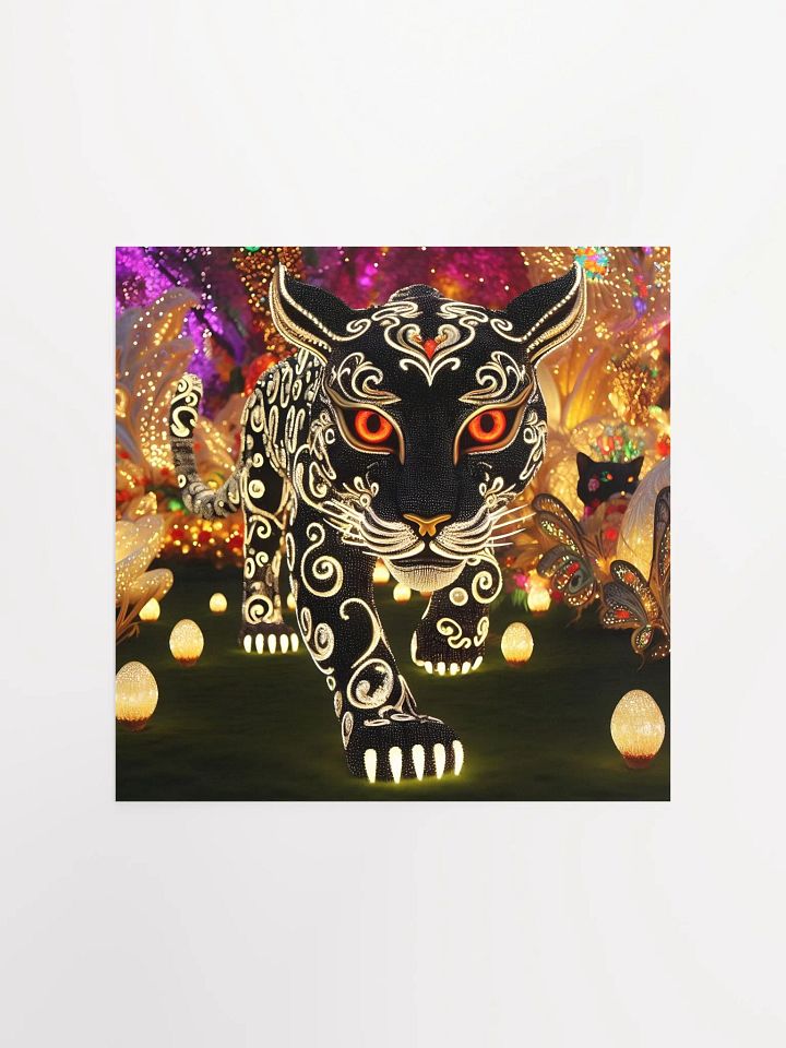 Mystical Panther Illuminated Poster product image (2)