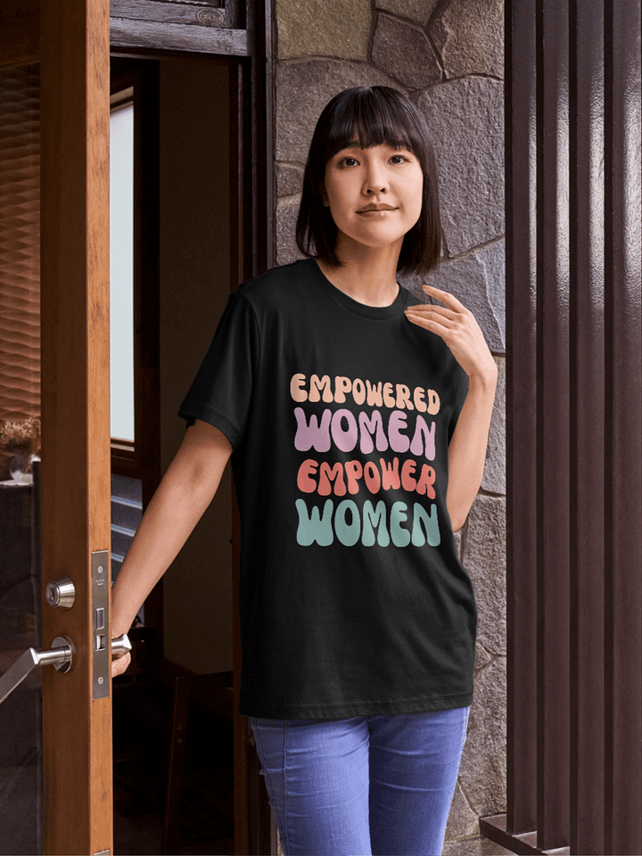 Empowered Women Colorful T-Shirt product image (2)