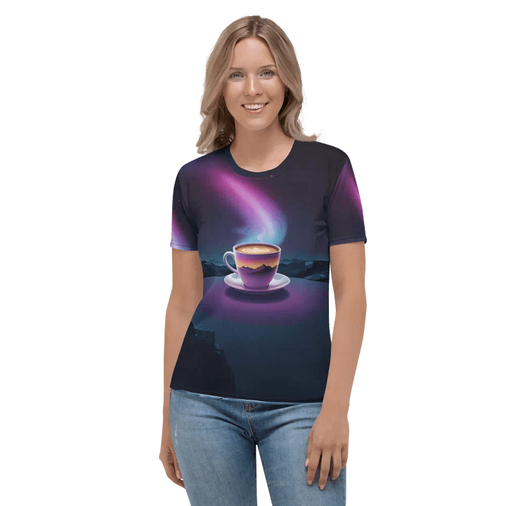 Coffee Sunset All Over Print T-shirt product image (2)