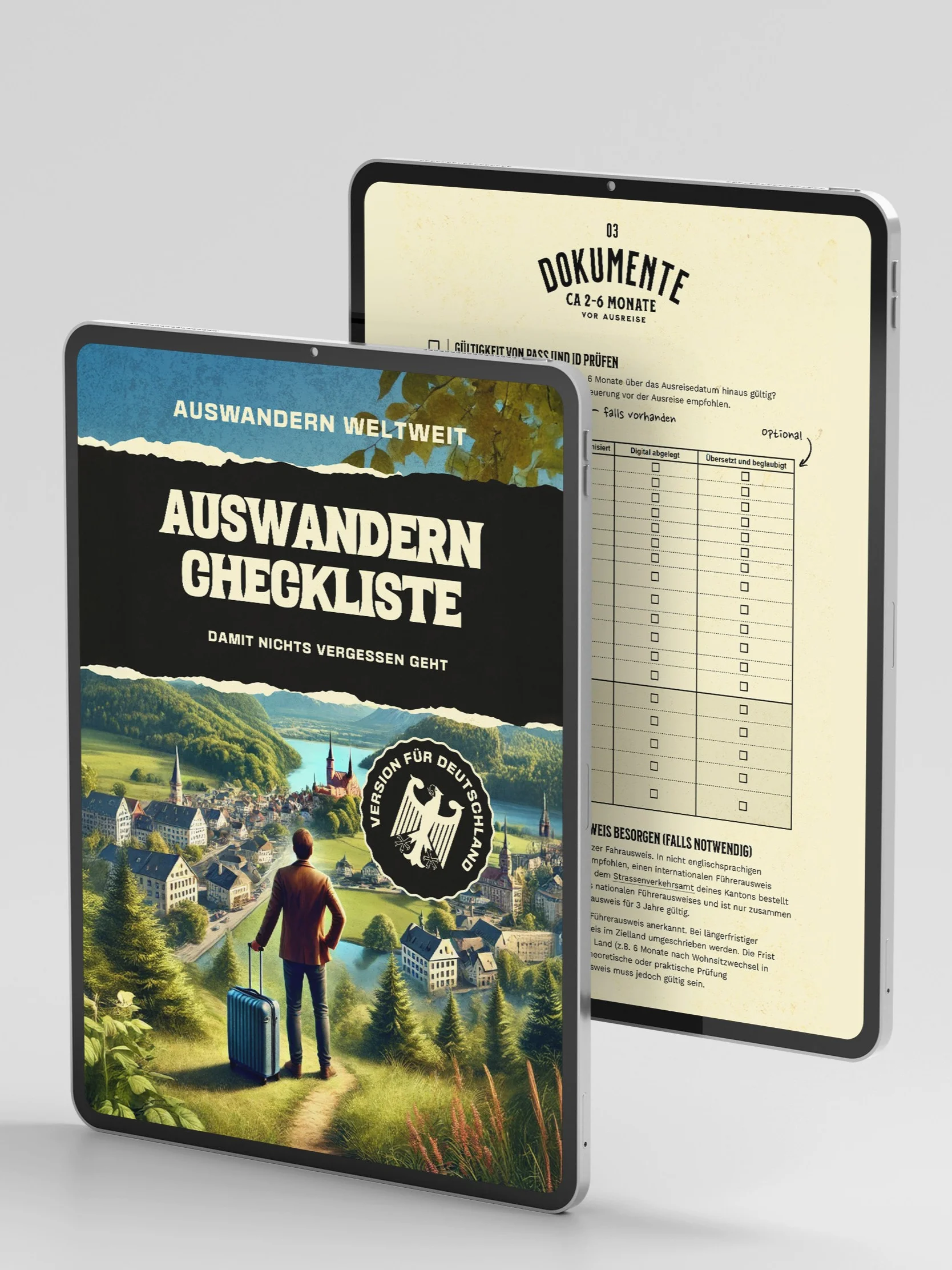 Auswandern aus Deutschland 🇩🇪 - Die 65-Punkte-Checkliste product image (1)