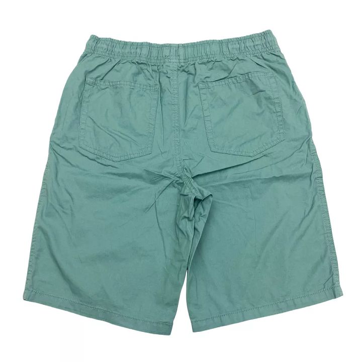 Cat & Jack Boys Size L 12/14 Husky Pull-On Drawstring Shorts West Coast Green product image (2)