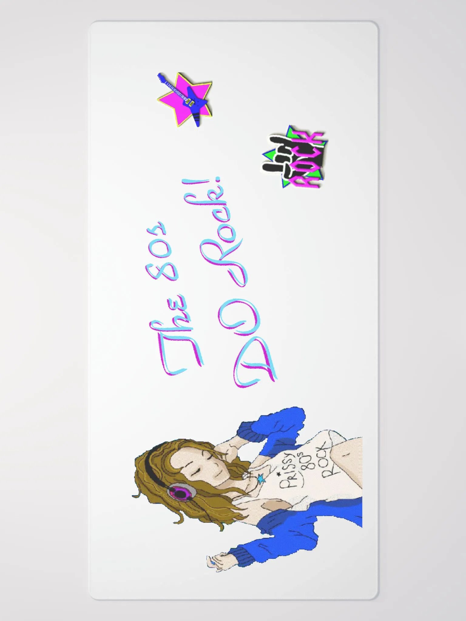 80sRock Gaming Mat product image (2)