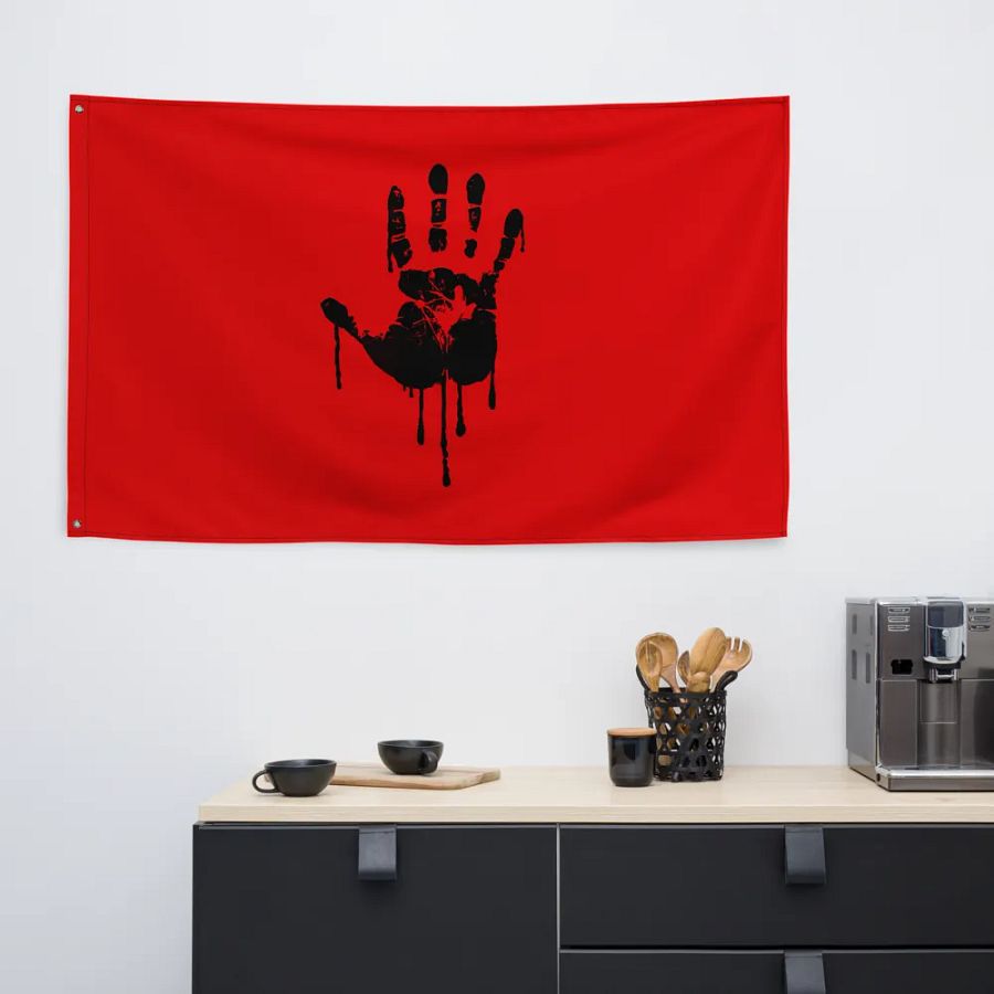 Dark As Midnight Flag product image (6)