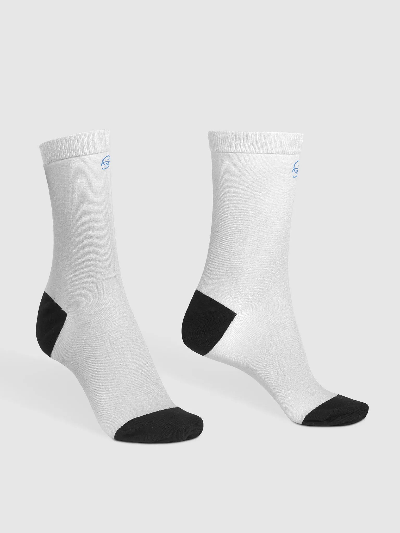 F3 Horse Logo Unisex Sustainable Crew Socks product image (2)