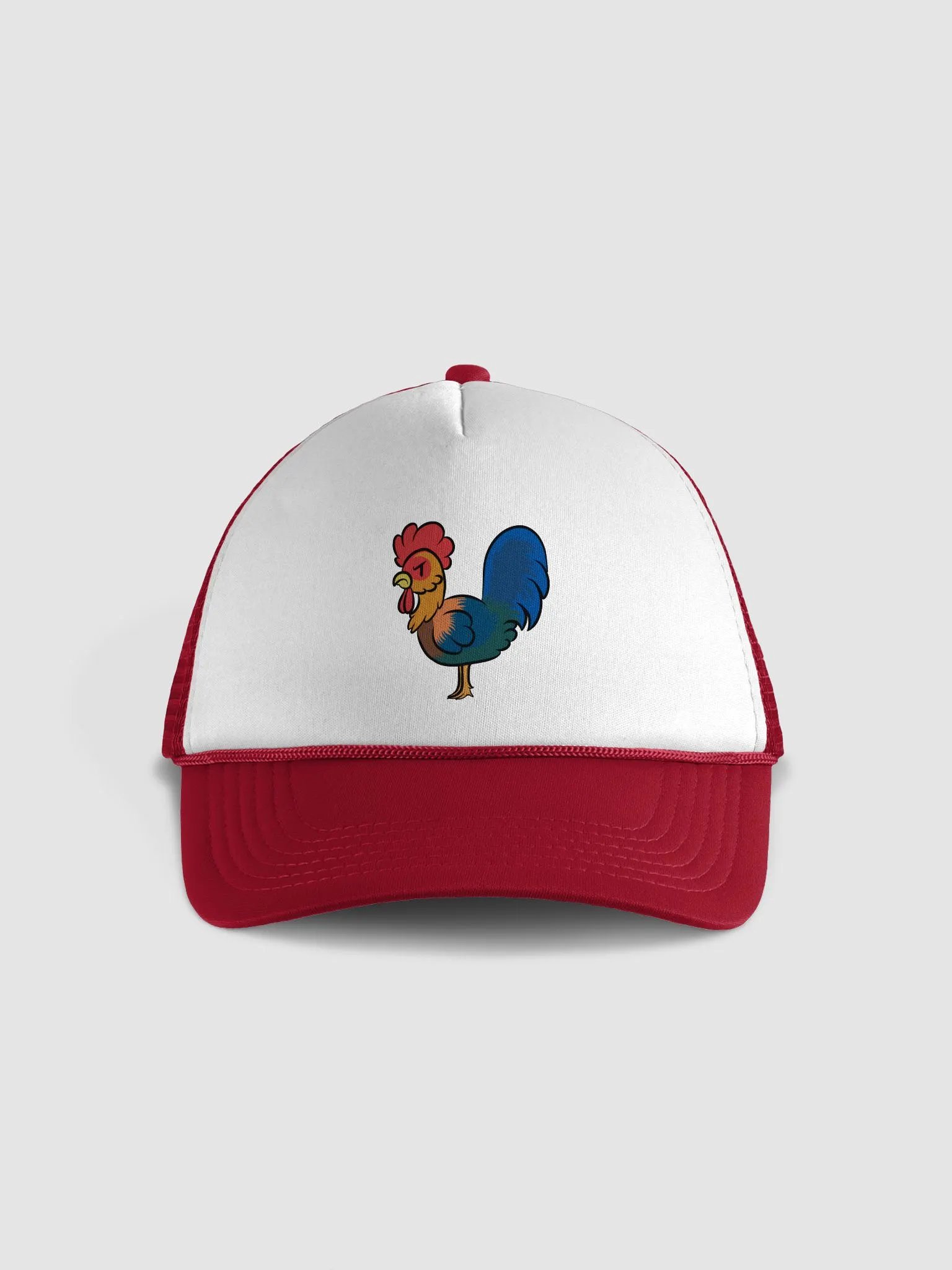 Angry Rooster Foam Trucker Hat product image (2)