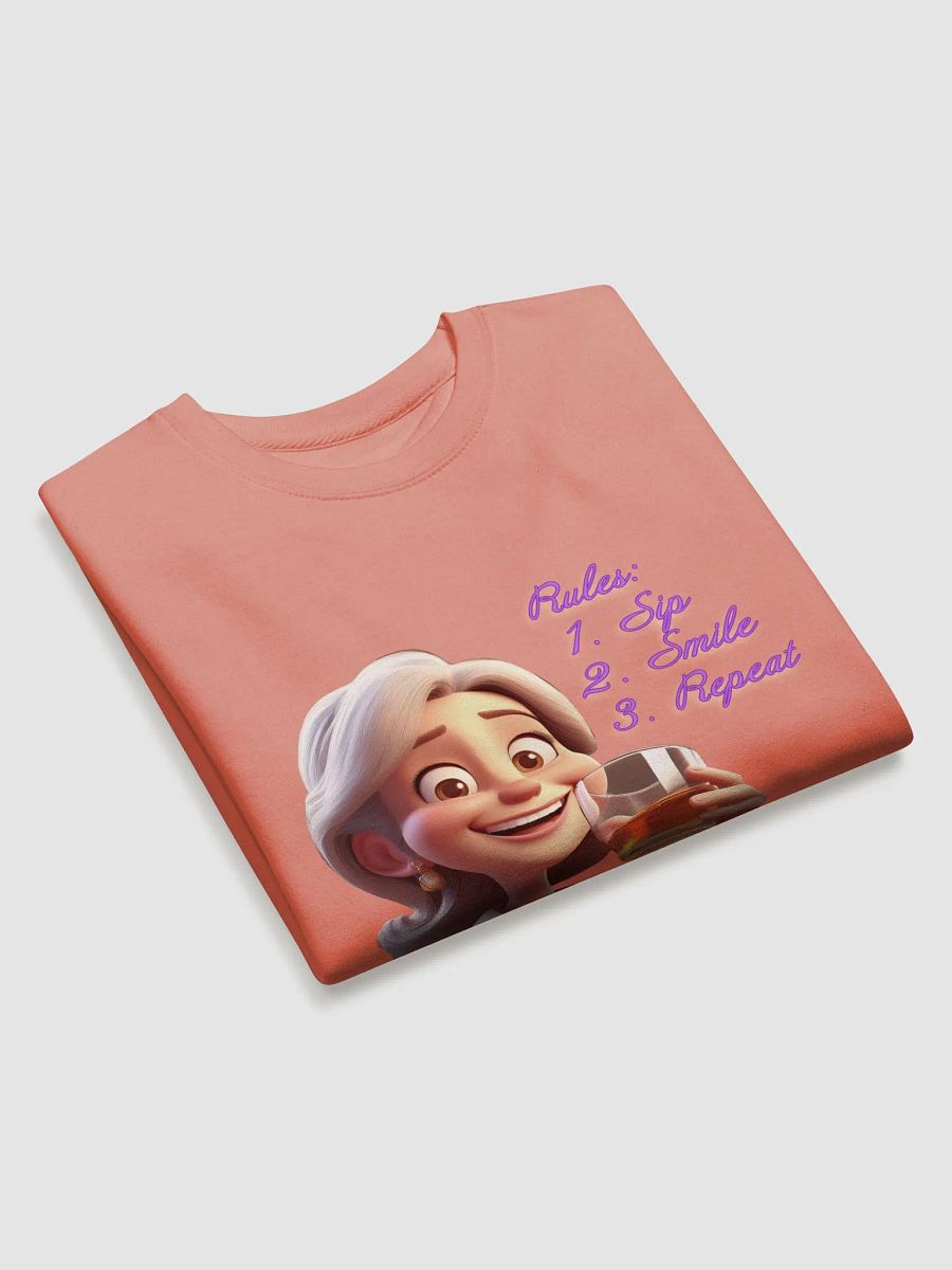 Rules are Sip, Smile & Repeat - Sweatshirt product image (15)