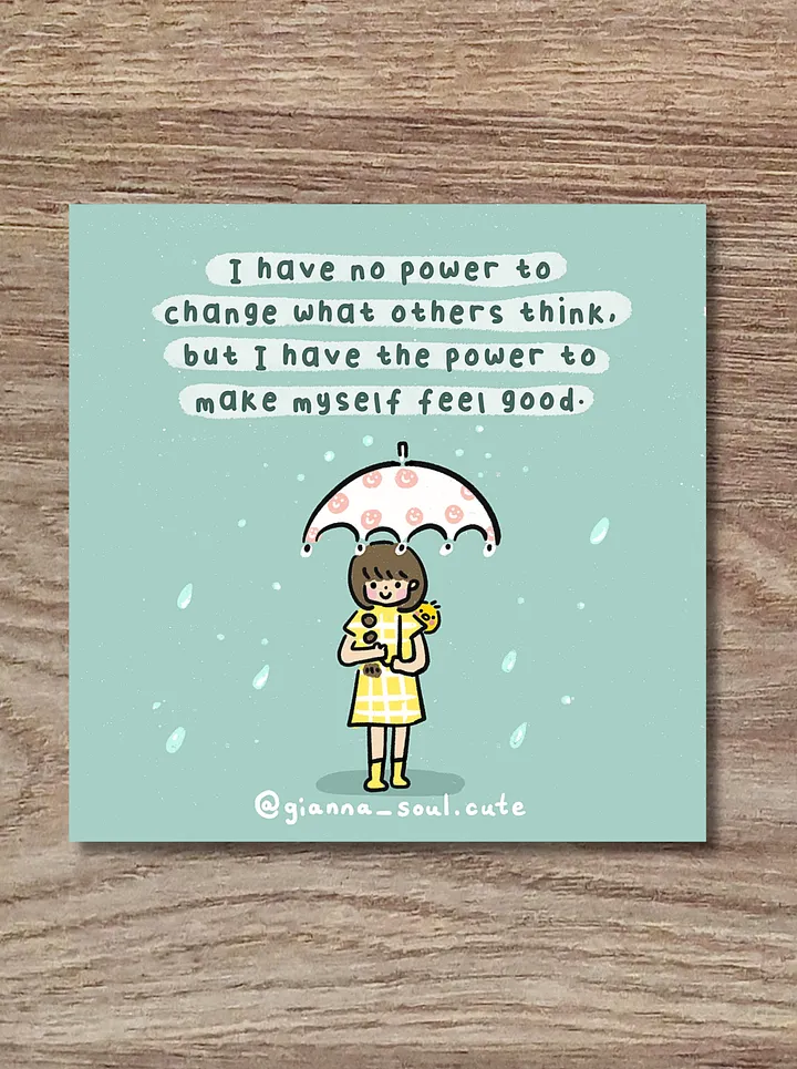 I can feel good | Positivity Greetings Card product image (3)