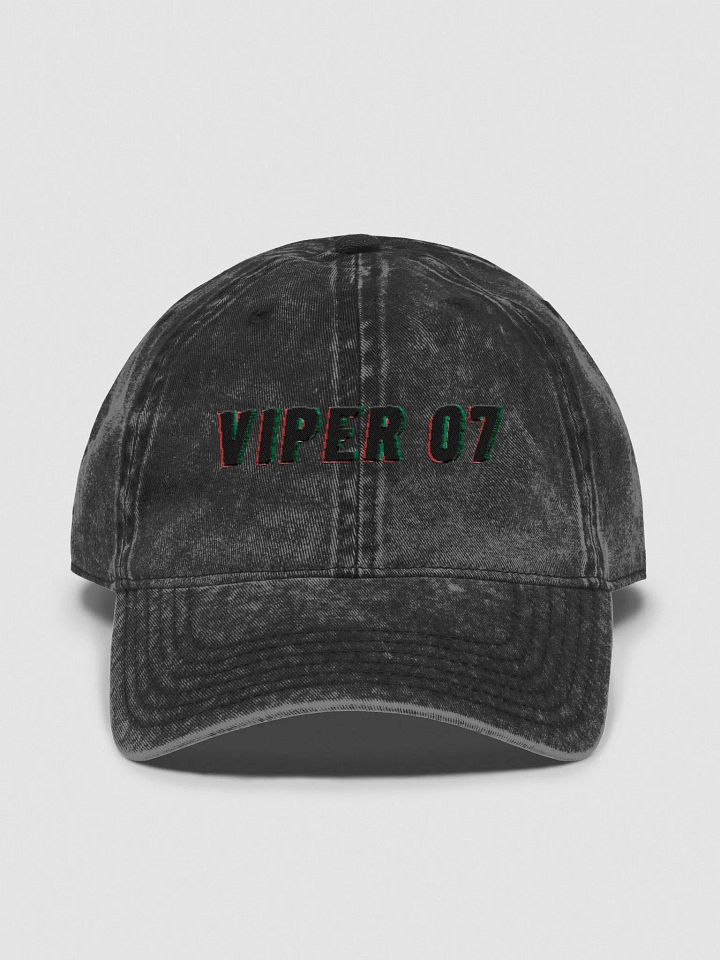 Logo vintage wash cap product image (1)