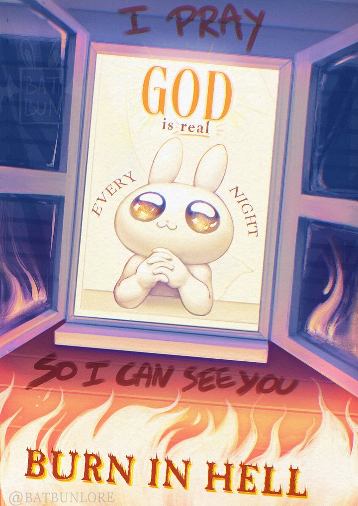 Believe Batbunny Print product image (1)