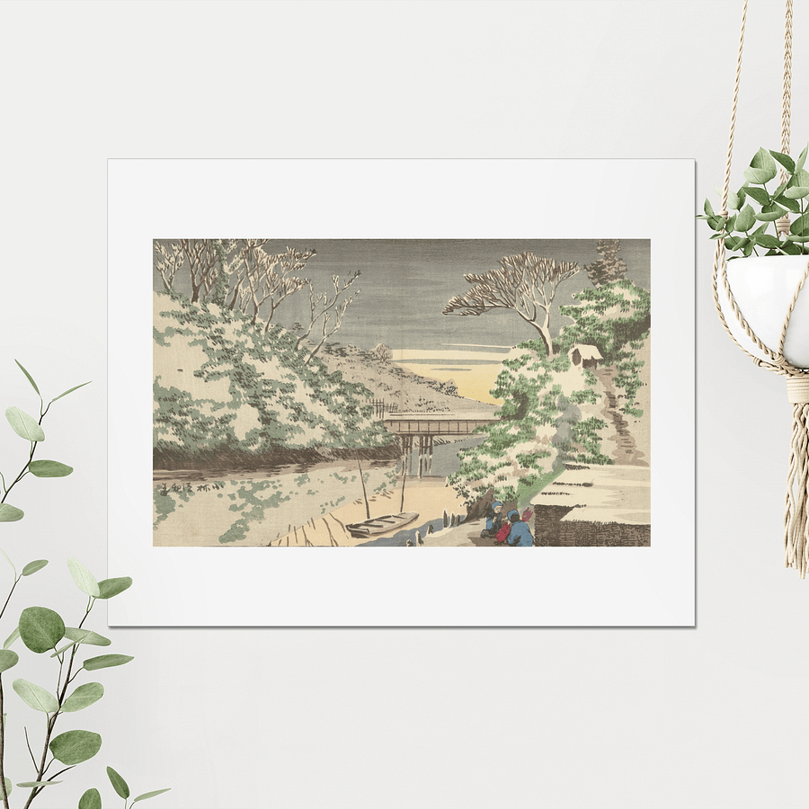 Snow at Ochanomizu - Kobayashi Kiyochika product image (3)