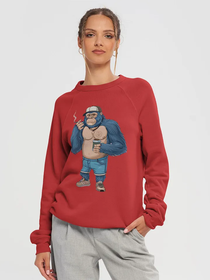 Bella+Canvas Unisex Sponge Fleece Raglan Sweatshirt product image (33)