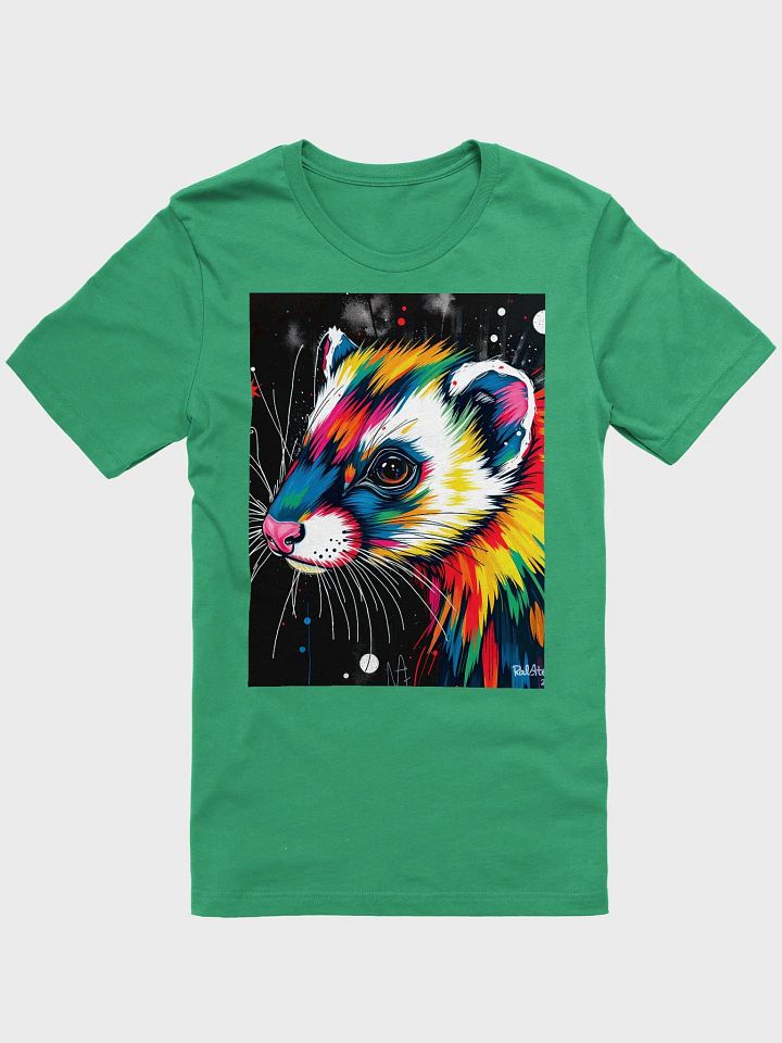 sweet colorful ferret Iconic Comfort Tee product image (1)