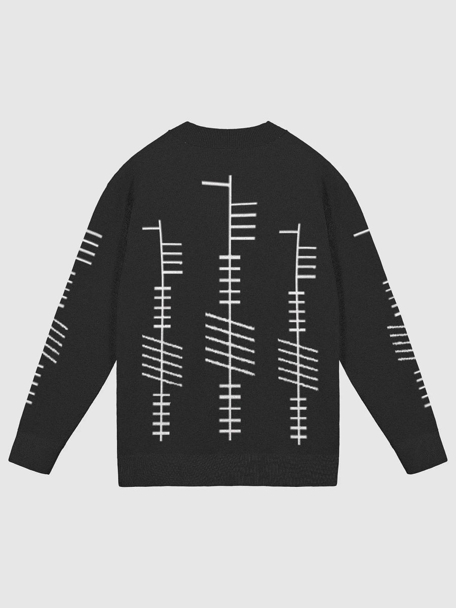 Ogham Writing Cardigan 🖤 product image (2)