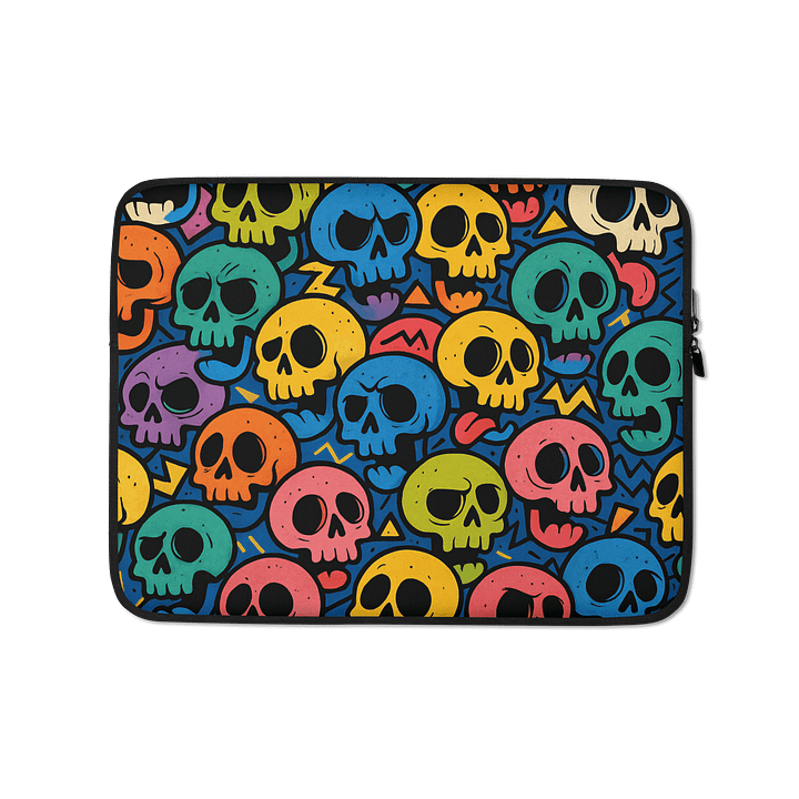 Pop Skull Explosion - Laptop Sleeve product image (1)