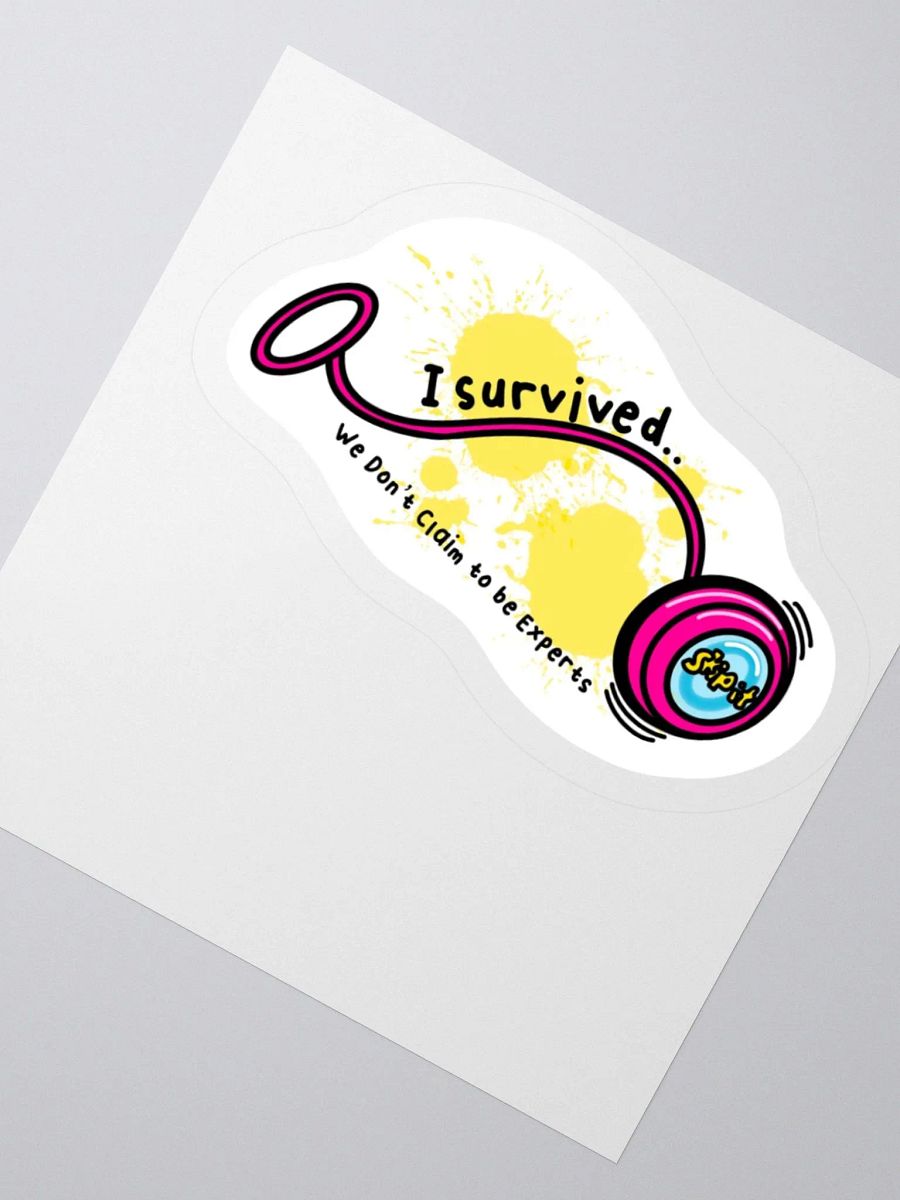 The Ankle Breaker Survivor Kiss Cut Sticker product image (3)