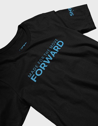 This isn’t just a t-shirt, it’s momentum stitched into fabric.

The Made for the Move Forward tee is for those who refuse to ...