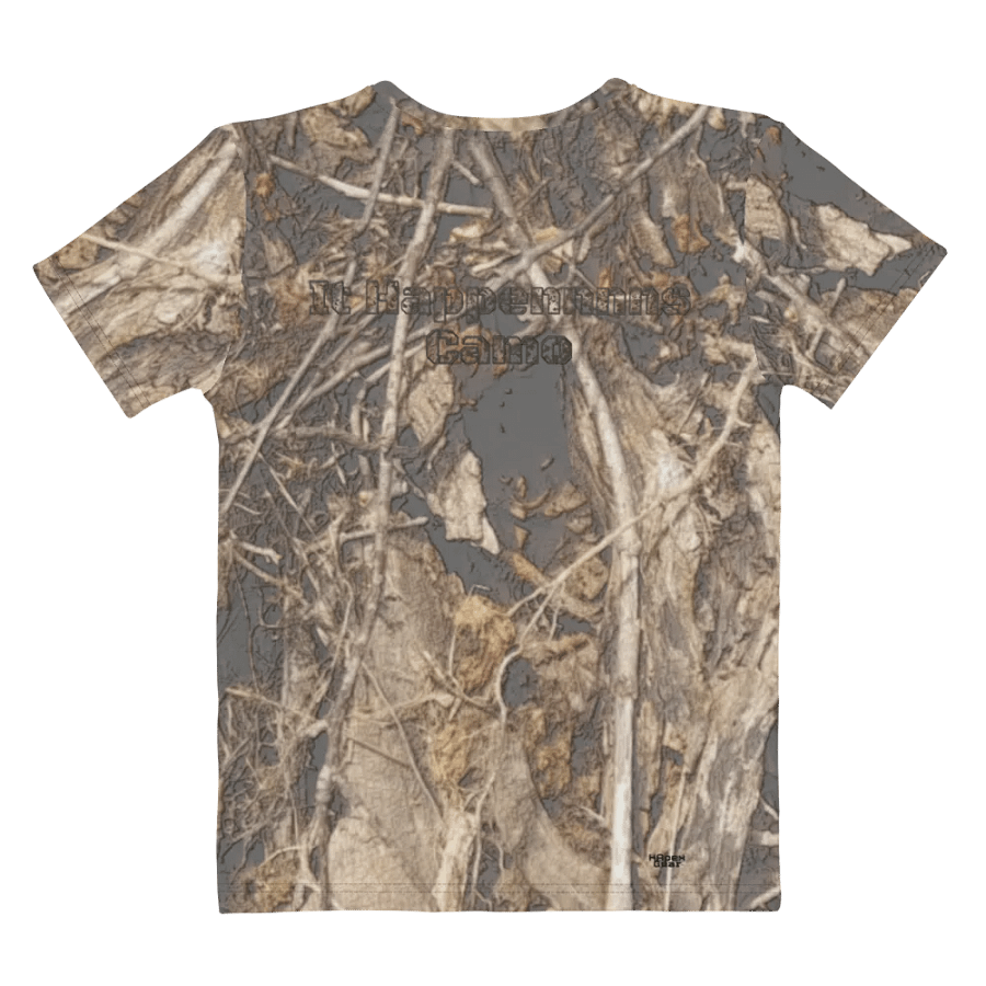 Women's Crew Neck T-Shirt - Dead Split - It Happennnns Camo product image (8)