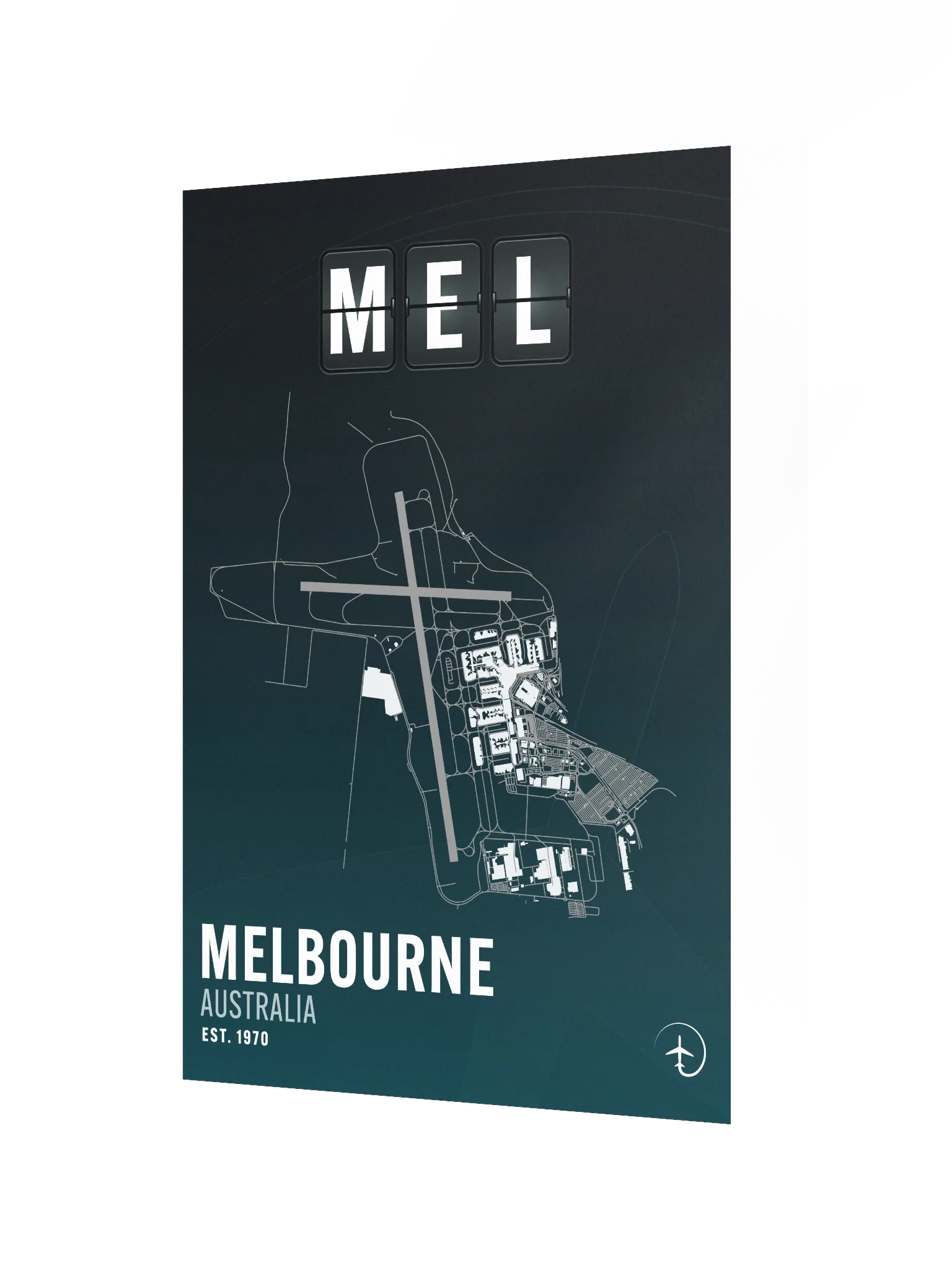 Melbourne MEL Poster product image (2)