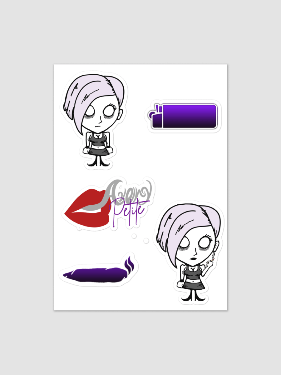 [AveryPetite] Kiss Cut Sticker Sheet Generic Kiss Cut Sticker Sheet product image (1)