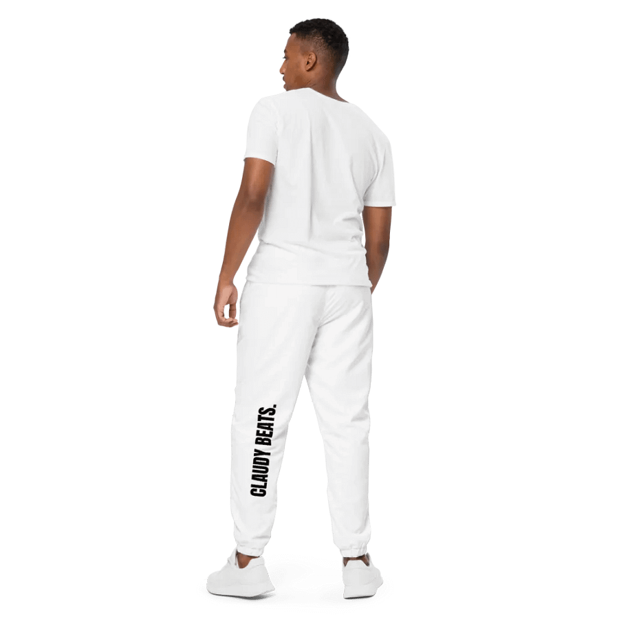 CLAUDY BEATS WHITE URBAN TRACK PANTS product image (11)