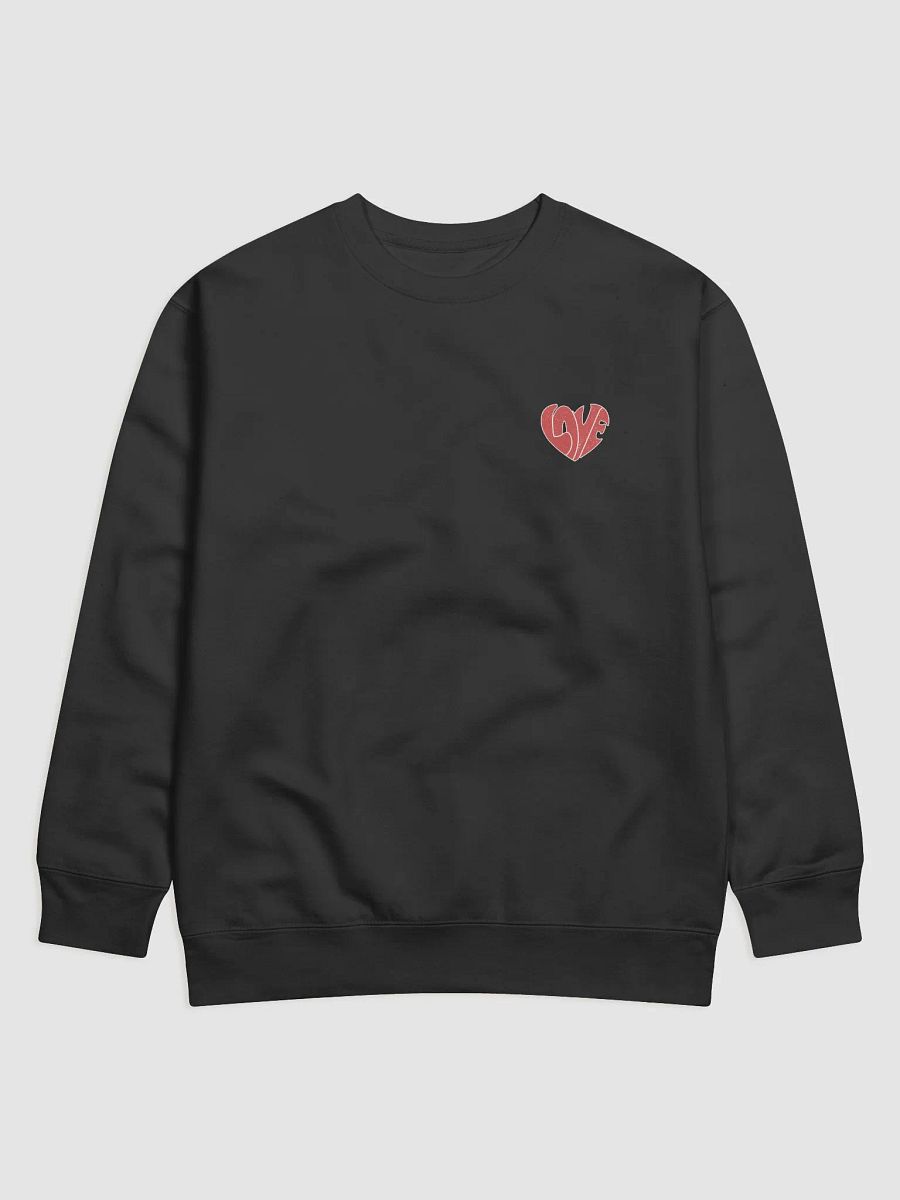Love Heart Distressed Sweatshirt product image (3)