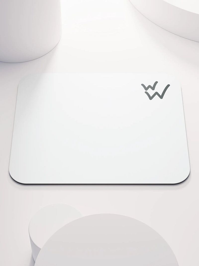 WW Classic Mouse Pad (Black Logo)