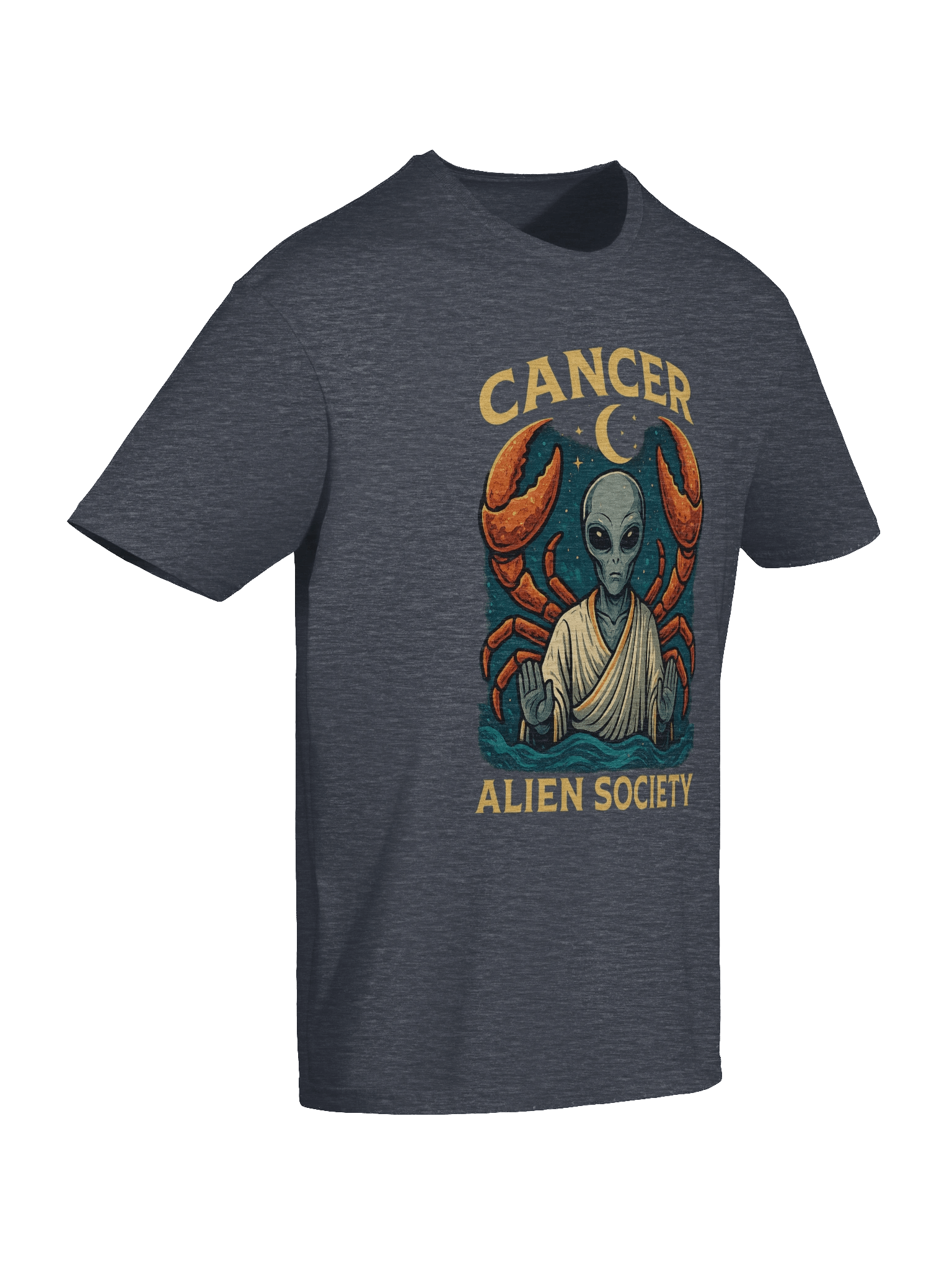 Cosmic Crab Cancer T-Shirt product image (1)