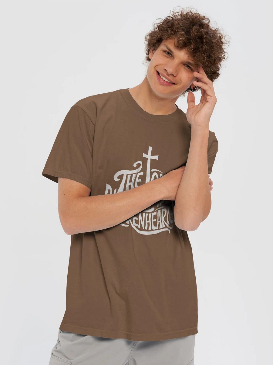 The Lord is Near to the Brokenhearted – Psalm 34:18 Bible Verse Comfort Colors T-Shirt product image (6)