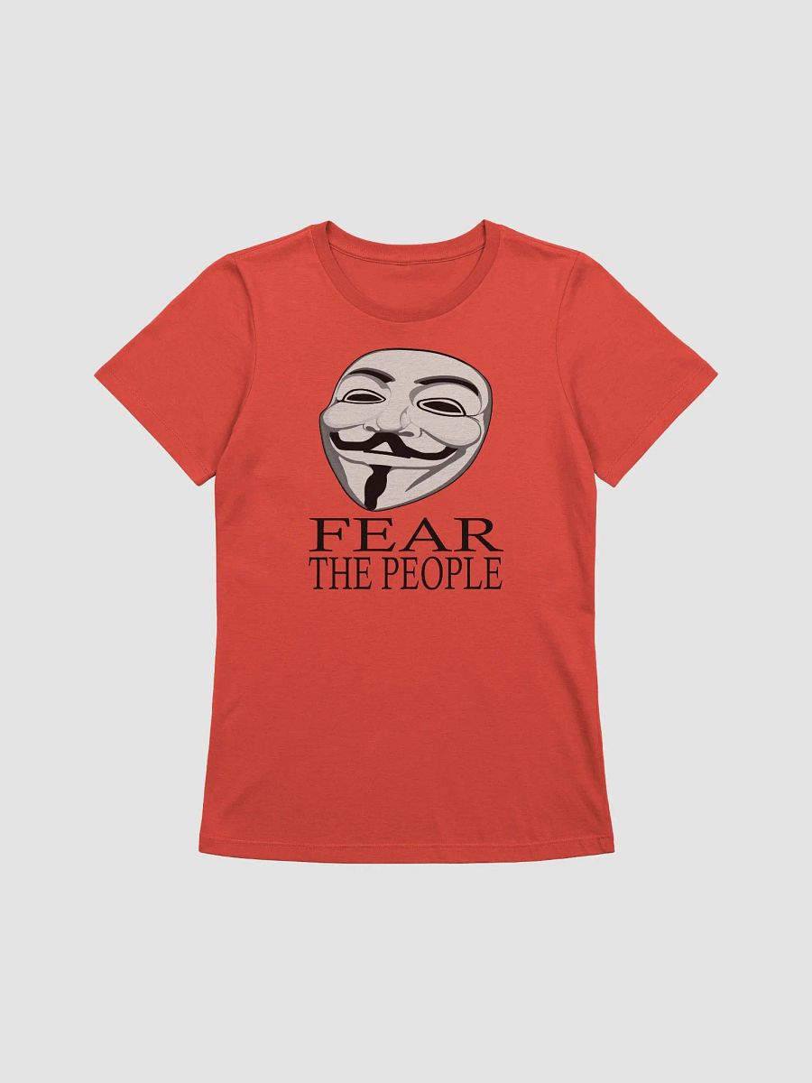 Fear The People - 02 - Black - Bella+Canvas Women's Supersoft Relaxed-fit T-Shirt product image (1)