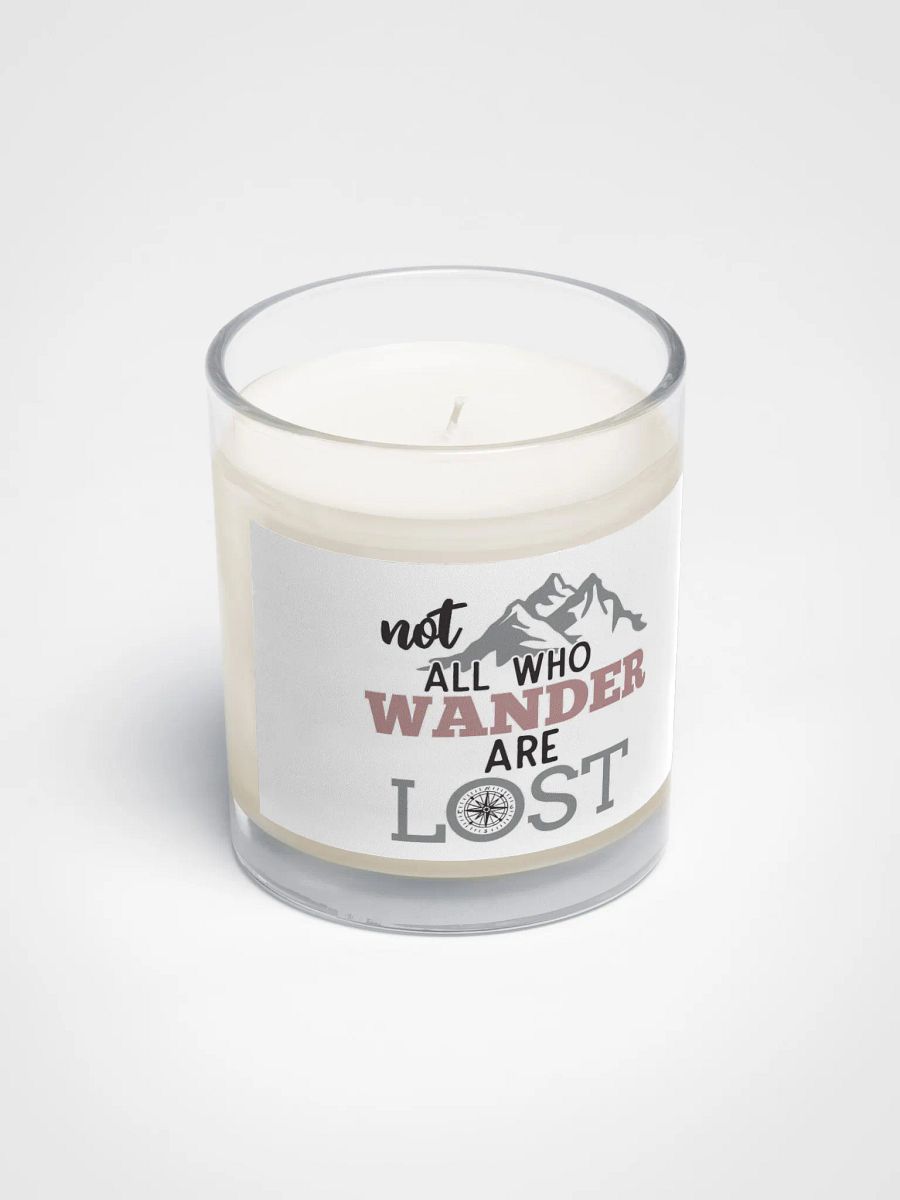 Not All Who Wander Are Lost Soy Wax Candle product image (2)