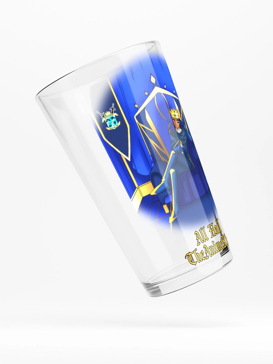 All Hail TheAnimeKing Shaker Pint Glass product image (4)