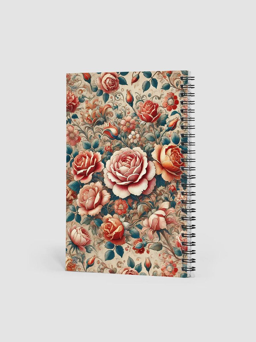 Royal Floral Spiral Notebook product image (2)