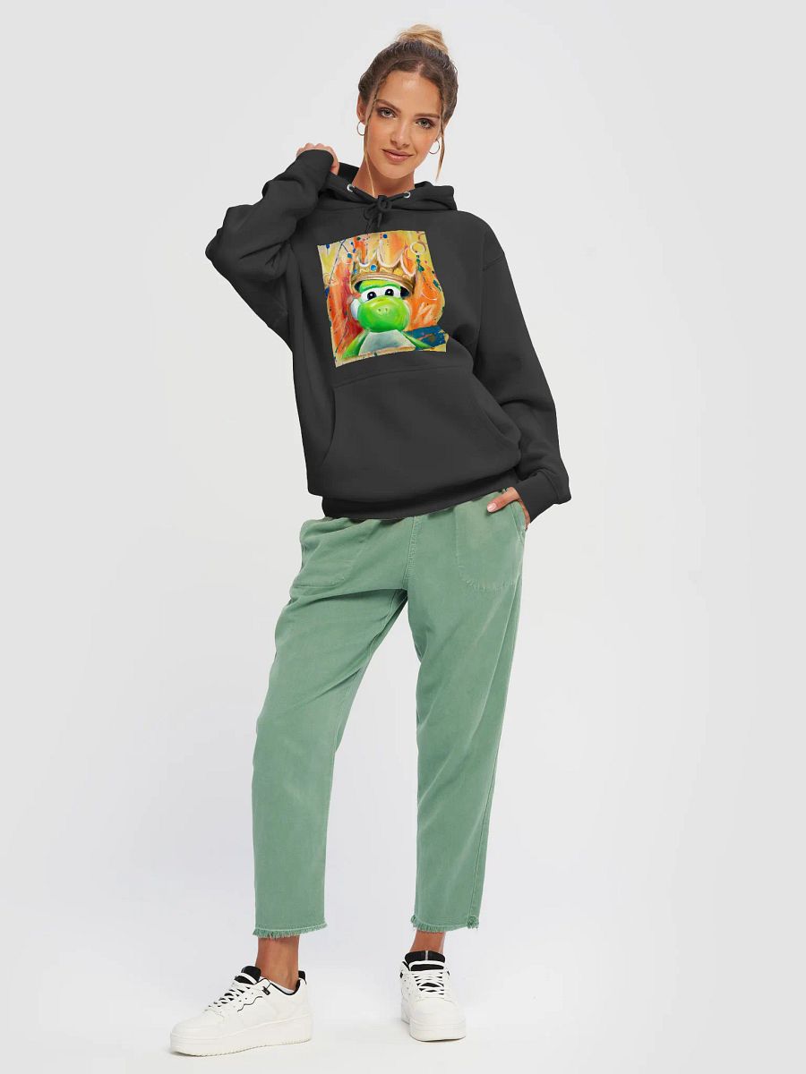 Green Dinosaur Rapper Hoodie product image (5)