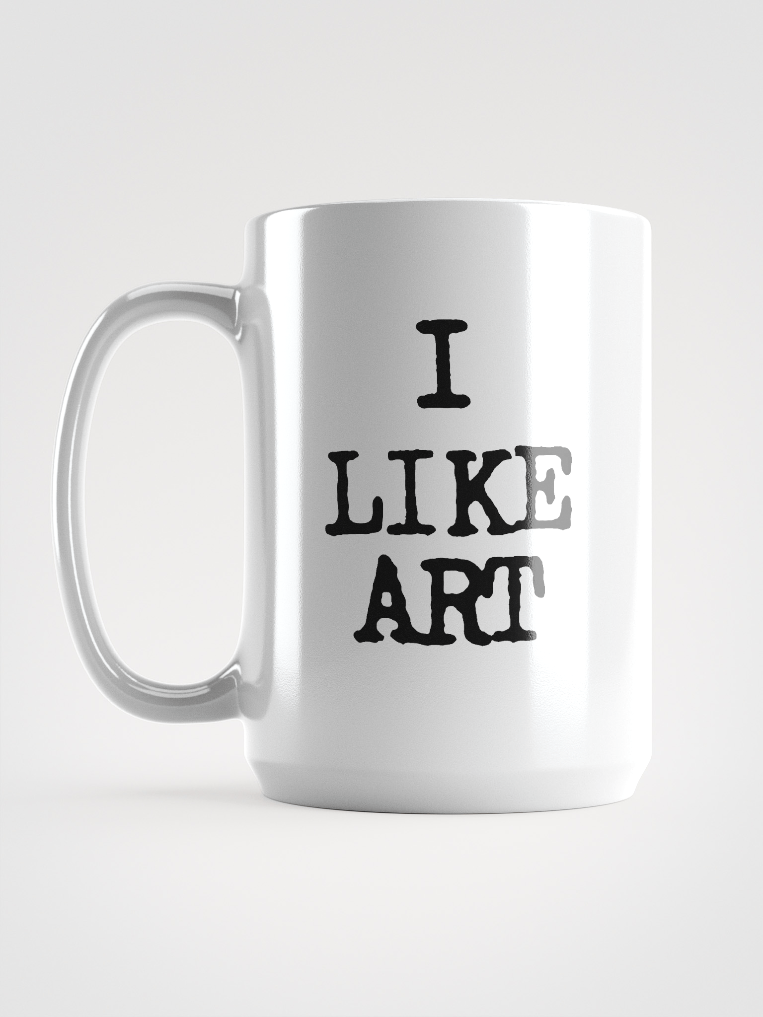 I LIKE ART MUG product image (3)
