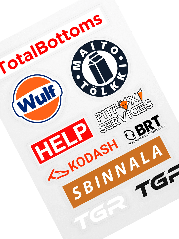 Tig Gang Racing Sticker Sheet product image (1)