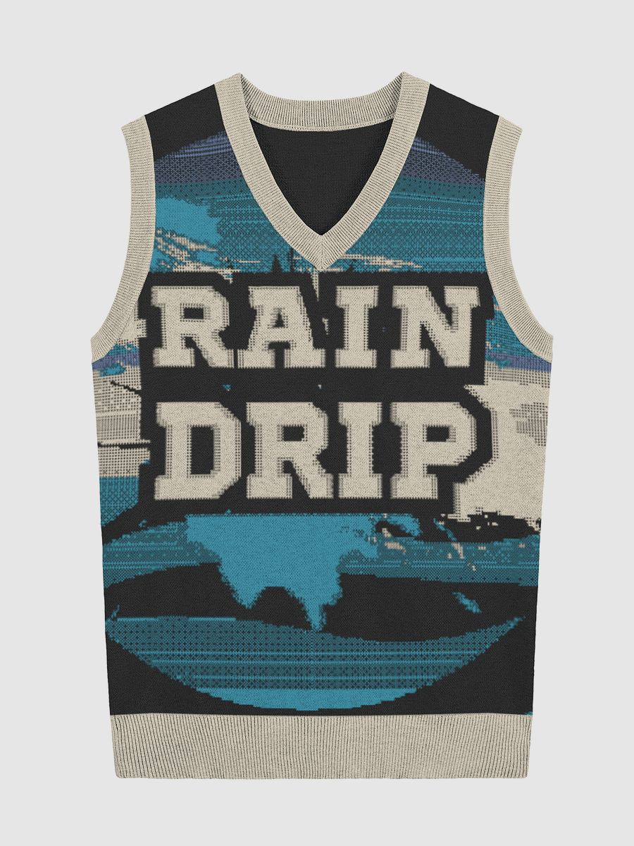 Splash Drip V-Neck Vest product image (2)
