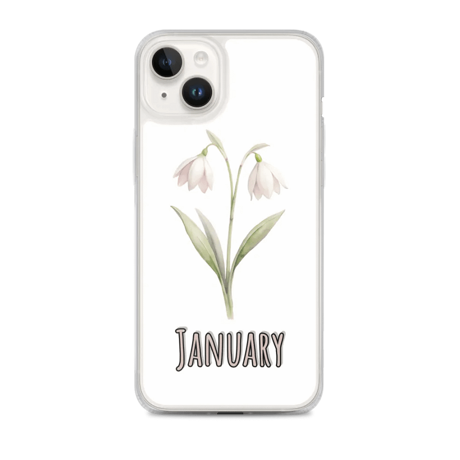 January Snowdrop iPhone® Case product image (1)