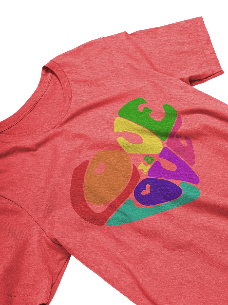 Full Pride Love is Love big print tee product image (3)