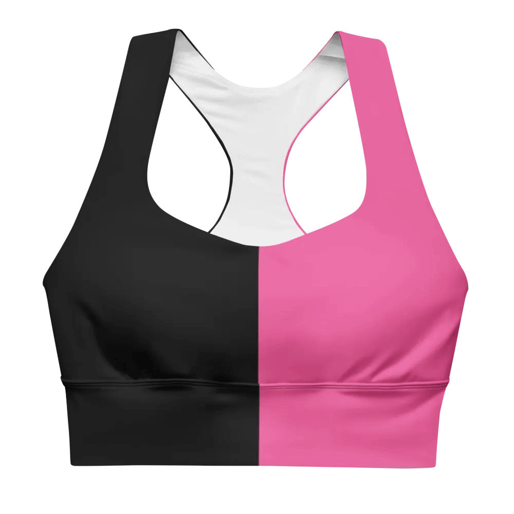 Black & Pink - Longline Sports Bra product image (4)
