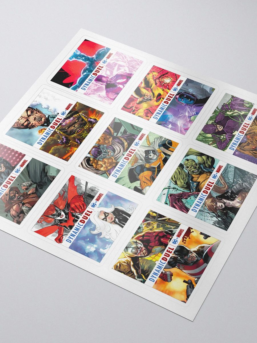 Dynamic Duel Episode Cover Stickers - Series 13 product image (3)