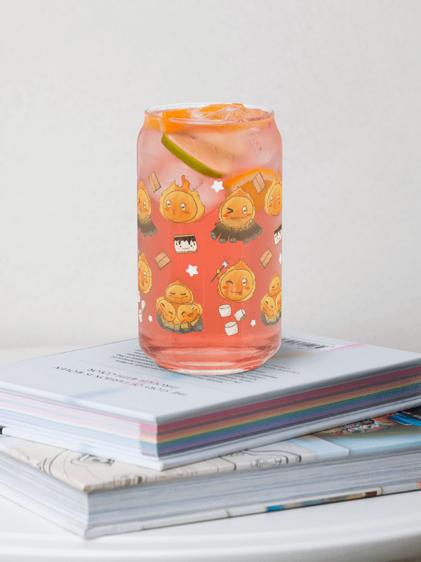 Fire Slime Can-Shaped Glass product image (3)
