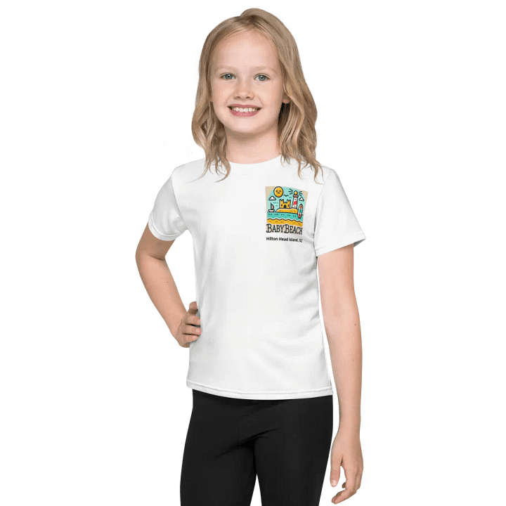 Sunshine Shores All-Over Print Kid's Tee - Hilton Head Island, SC product image (1)