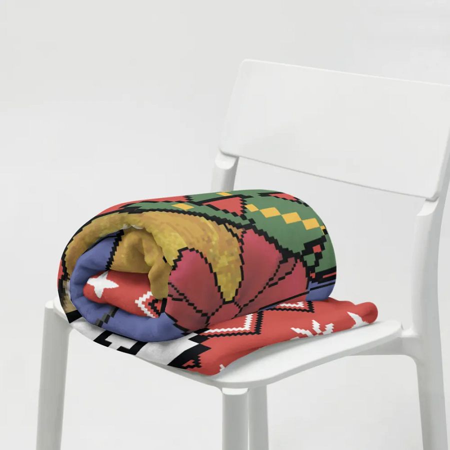 Floppa Pixel "COMFY" Blankie product image (7)