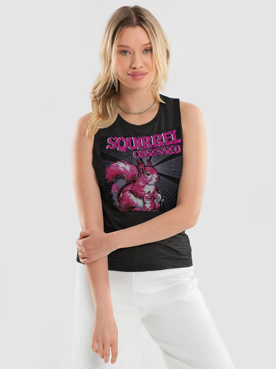 Squirrel Obsessed Flowy Muscle Tank product image (3)