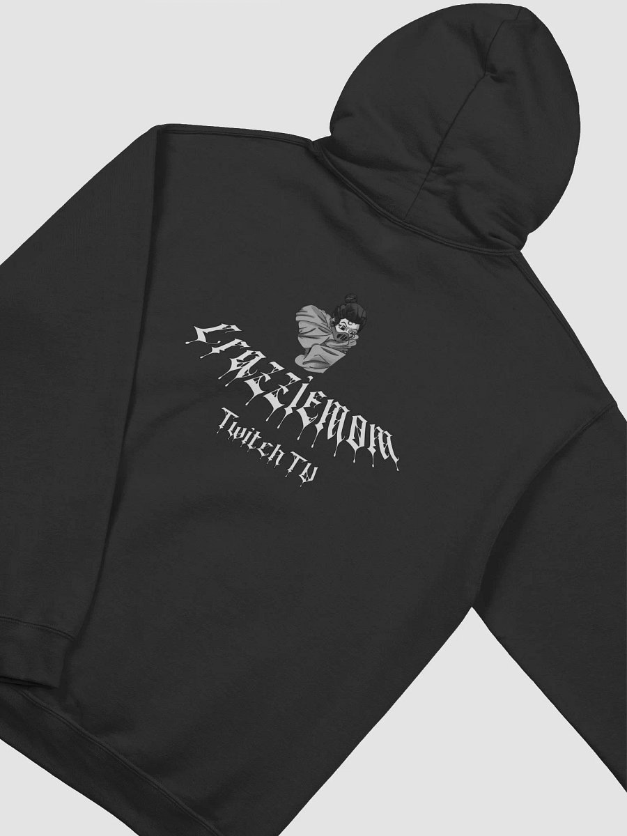 Crazzie Train Hoodie 2 (B&W) product image (42)