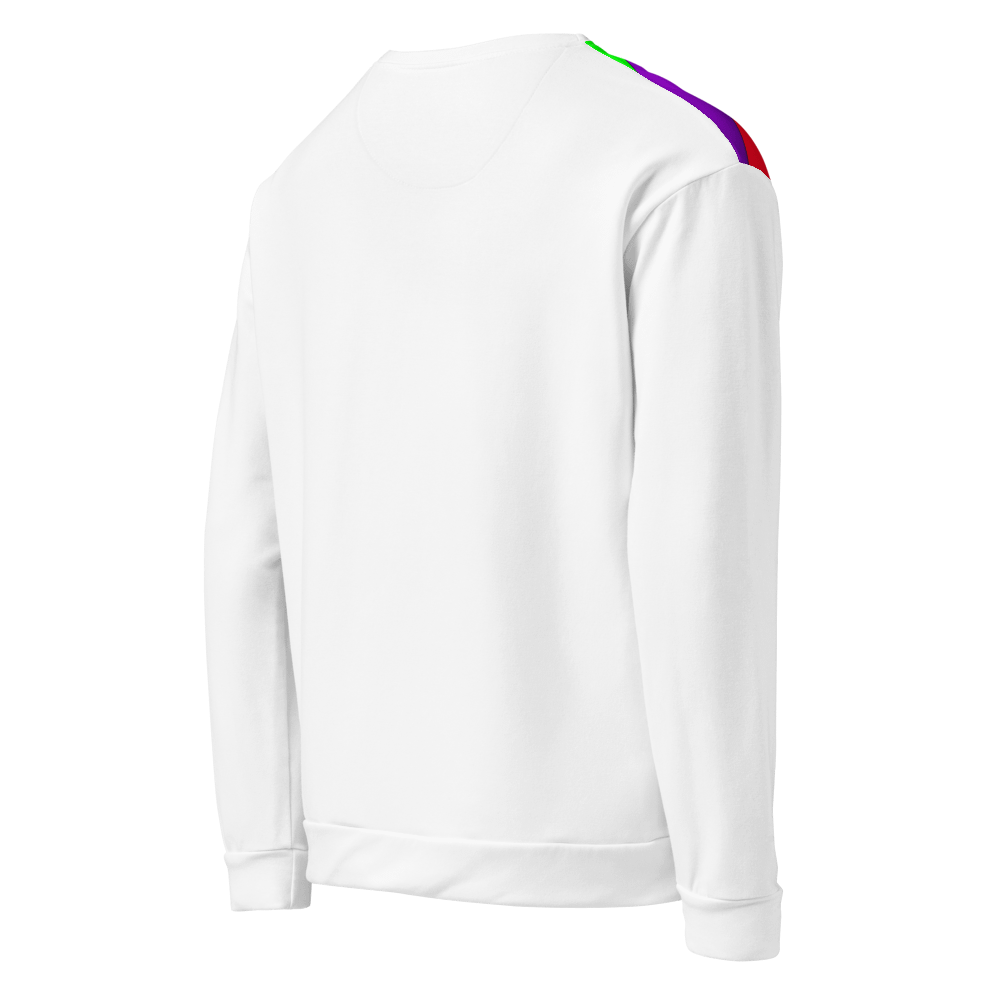Waveform Red Abstract Unisex Sweatshirt product image (4)