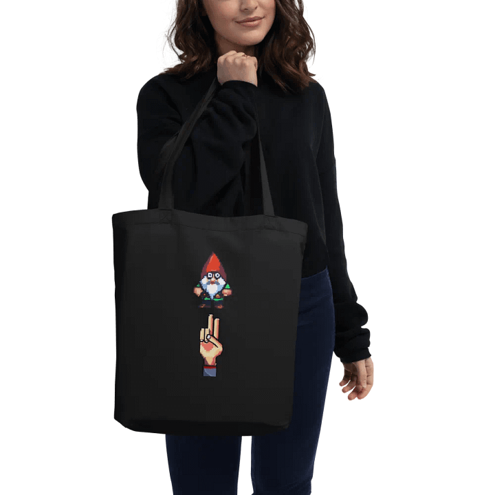 'Finger That Gnome' Tote Bag product image (3)