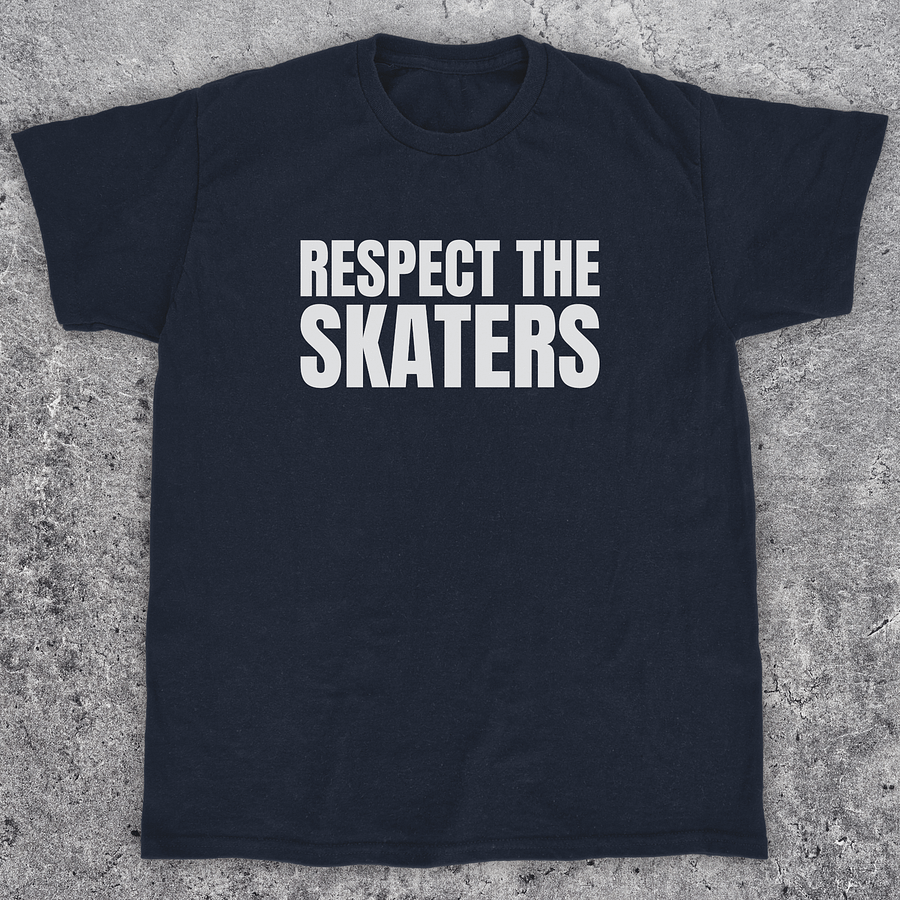 Respect the skaters, Skateboarding t-shirt, Unisex product image (1)