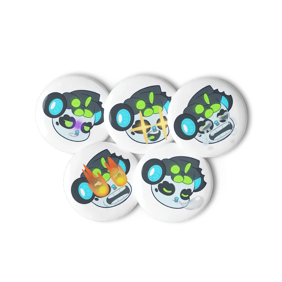 Emotionally Charged Pin Set (White) product image (6)